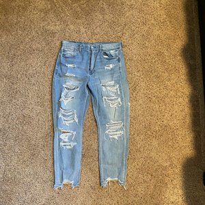 Ripped Mom Jeans